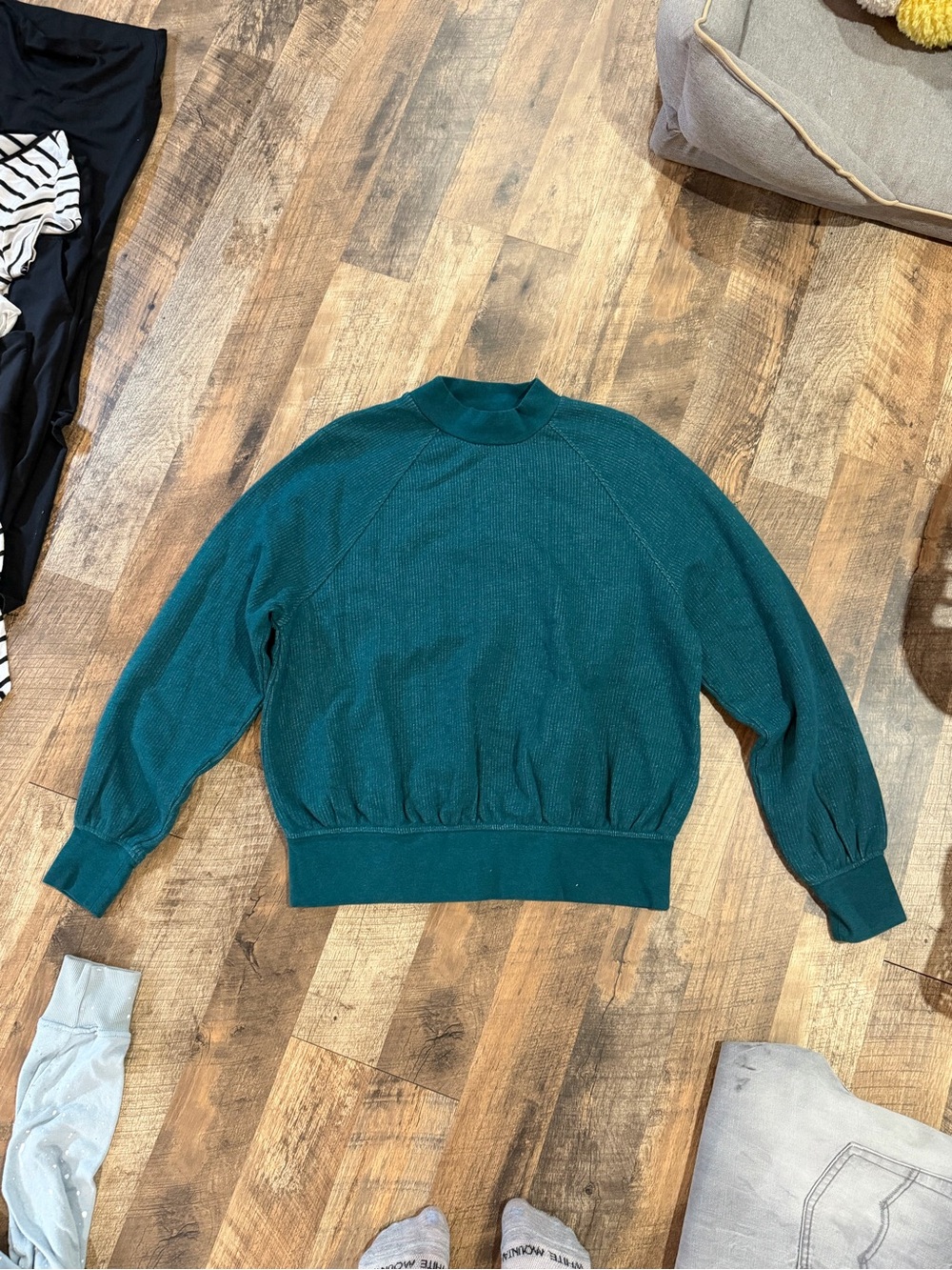 Universal Thread Teal Mock Neck Sweater